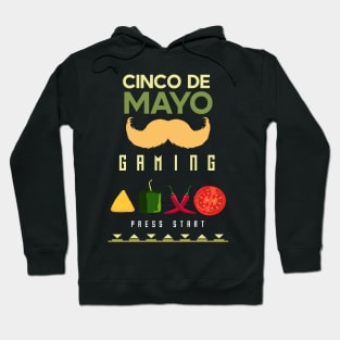 Cinco de mayo gaming guacamole Hoodie